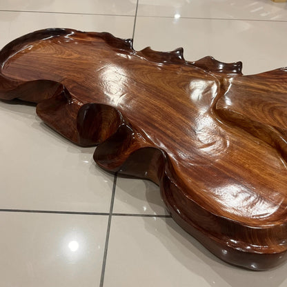 Rosewood Tea Tray: Lobster Shape Serving Board, Zen Home Decor