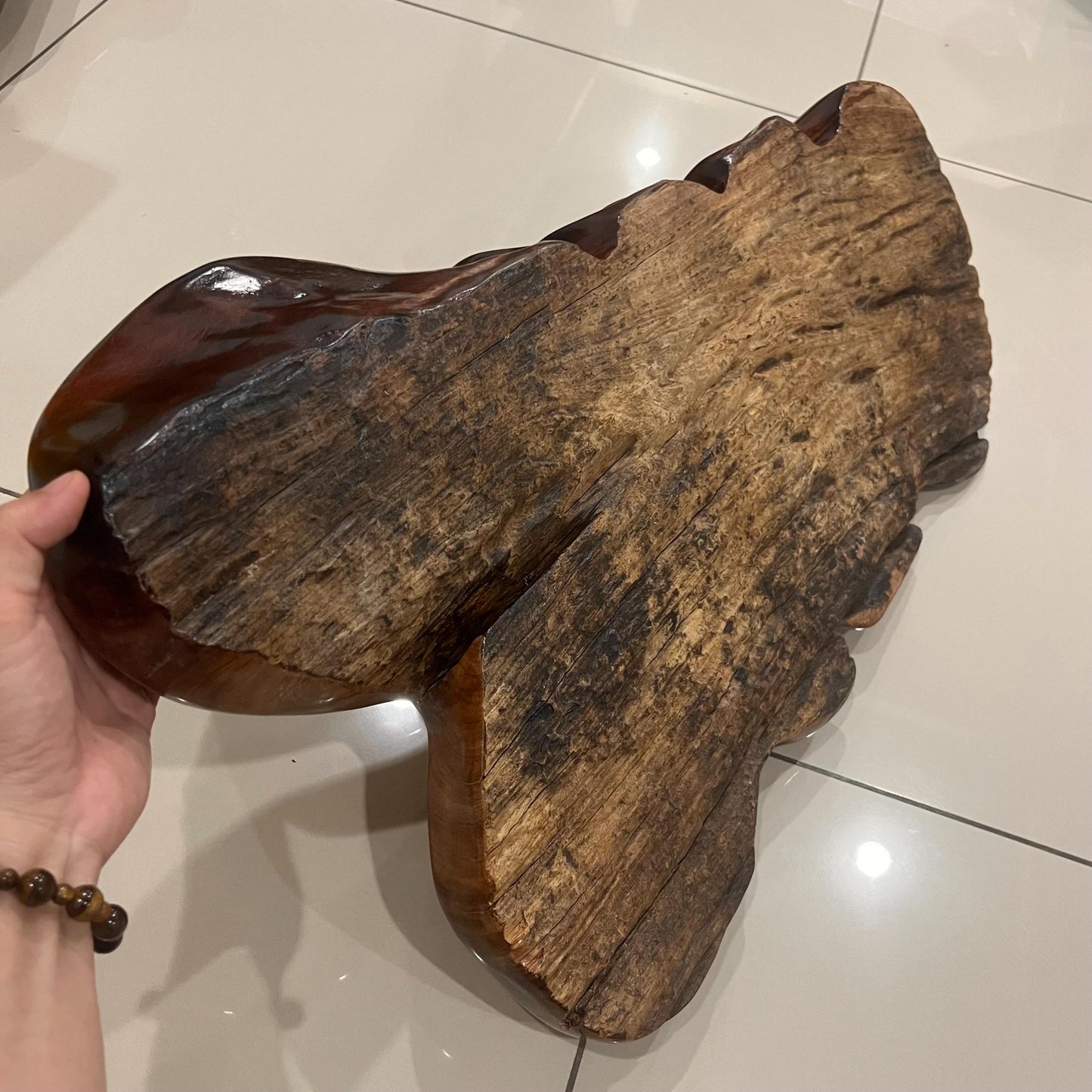 Rosewood Tea Tray: Lobster Shape Serving Board, Zen Home Decor
