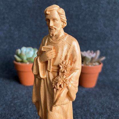 Wooden Crucifix Set – Jesus Christ, Virgin Mary & Saint Joseph