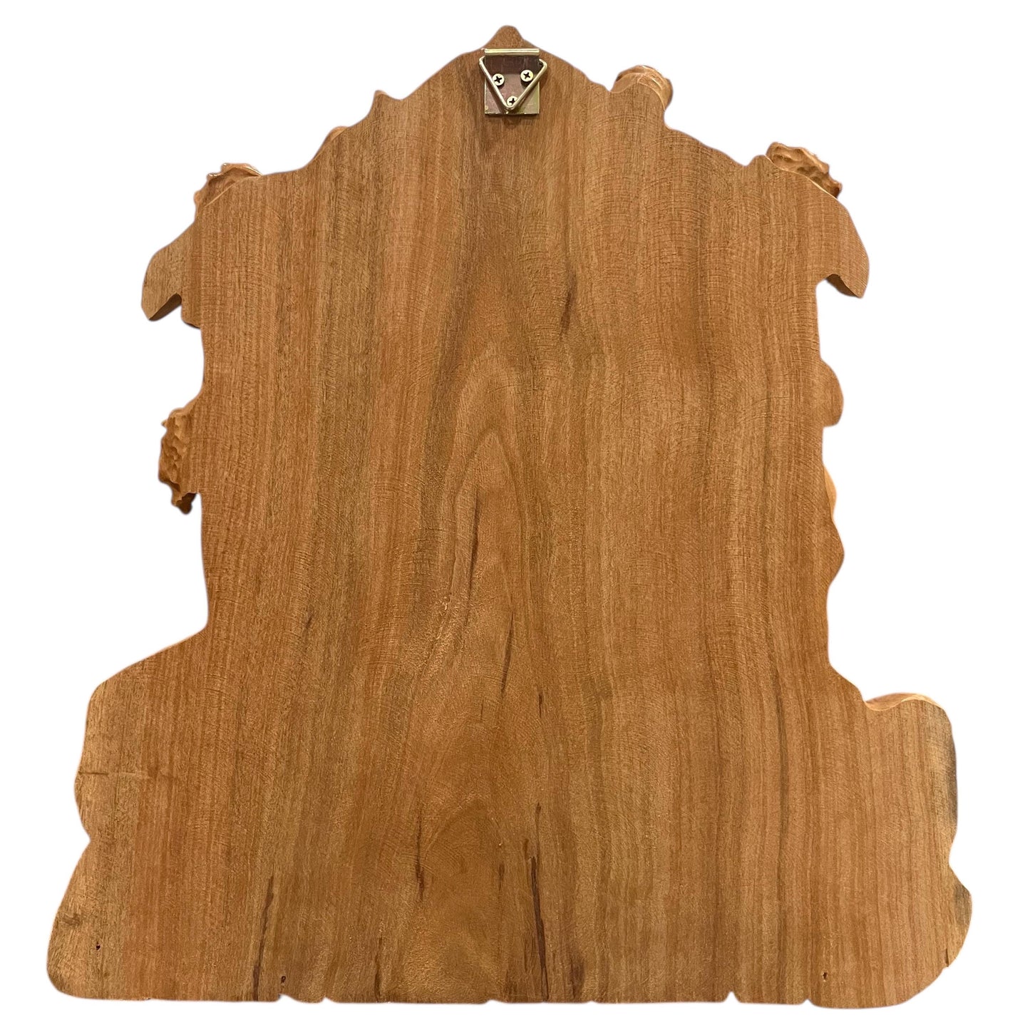 Hand-Carved Aromatic Wood Holy Family Statue: Catholic Wall Decor